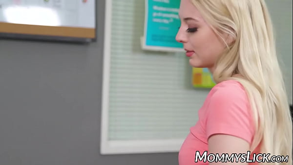 Becky Bandini and stepdaugher lick teachers pussy for grades